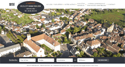Desktop Screenshot of hulot-immobilier.com